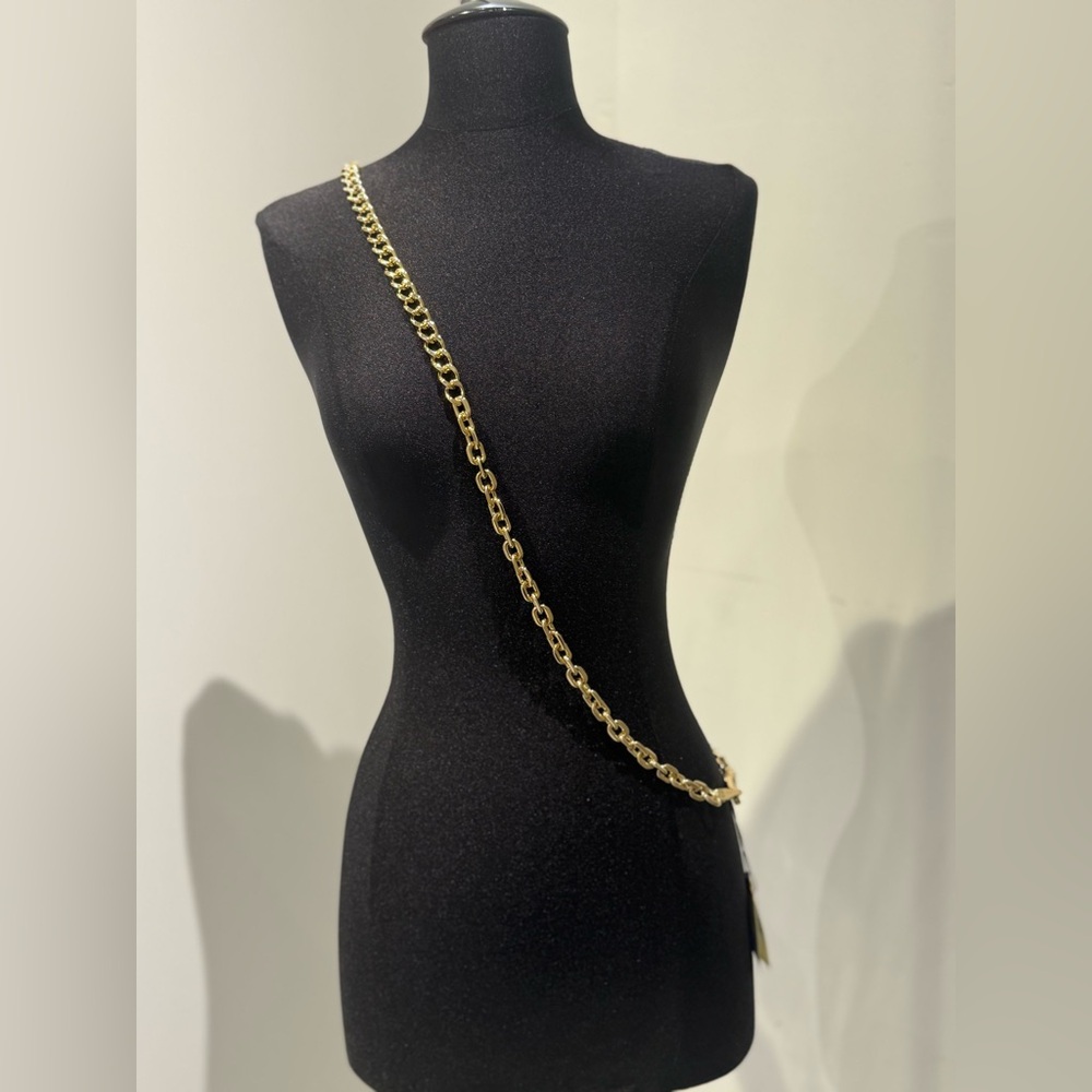 NWT Marc Jacobs Gold Chain Crossbody Strap  - Gold